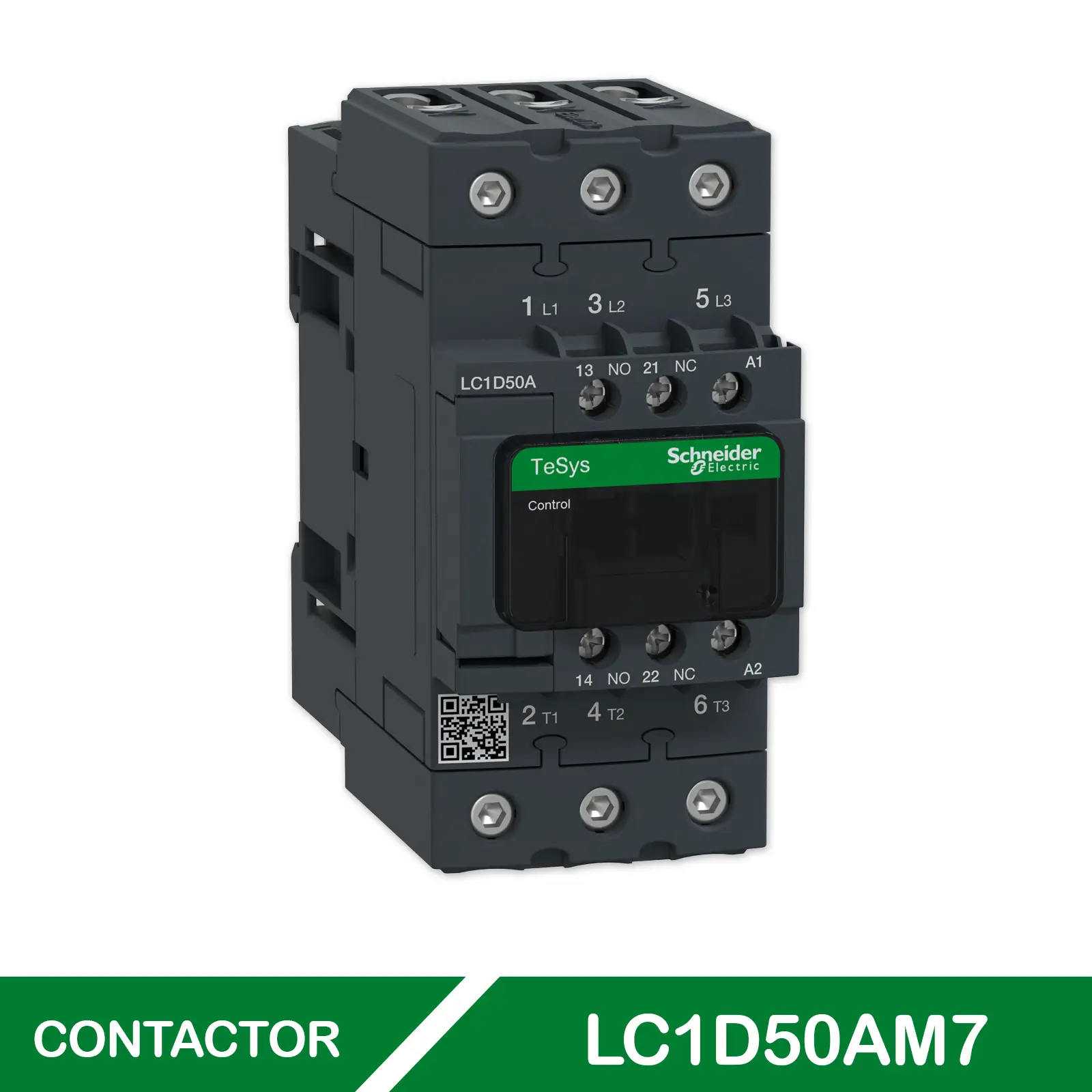 CONTACTOR 50A LC1D50AM7 SCHNEIDER